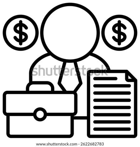 Obligation Icon Element For Design
