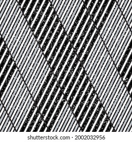 Obligatorische schwarz-silbergraue Linien. Nahtlose Vektorgrafik eps10.