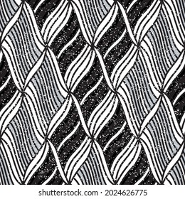 Oblique black and silver gray lines _2_. Seamless vector illustration eps 10.