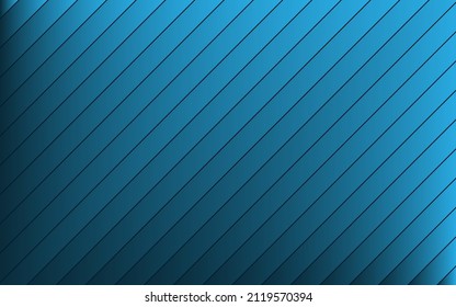 Oblique blue and black striped background. Diagonal lines and stripes. Abstract vector illustration