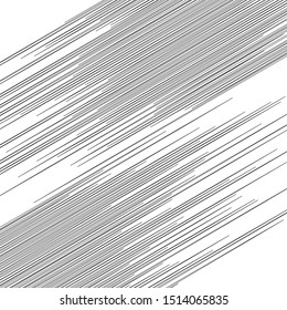 Oblique, diagonal dynamic lines pattern. Straight parallel skew stripes illustration. Slope, asymmetric lineal, linear element.