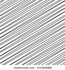 Oblique, diagonal dynamic lines pattern. Straight parallel skew stripes illustration. Slope, asymmetric lineal, linear element.