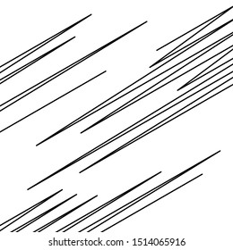 Oblique, diagonal dynamic lines pattern. Straight parallel skew stripes illustration. Slope, asymmetric lineal, linear element.