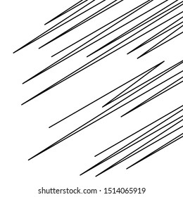 Oblique, diagonal dynamic lines pattern. Straight parallel skew stripes illustration. Slope, asymmetric lineal, linear element.