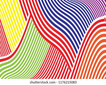 Oblique, diagonal lines pattern.