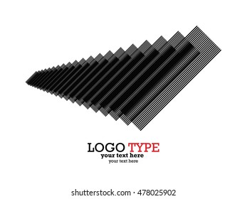 Oblique, diagonal lines pattern.