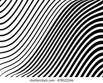 Oblique, diagonal lines pattern.