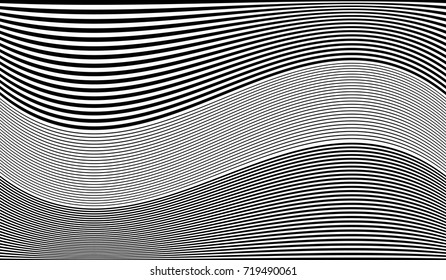 Oblique, diagonal lines pattern.