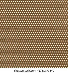 Unscharfe, gezackte Streifen. Textilmuster auf Braun und Weiß.