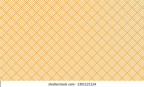 Oblique Orange table grid on the White Blackground