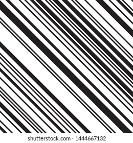 Oblique pattern with black lines. Monochrome geometric pattern. Ratio between white and black lines is 62%:38%, that is 1.6 Fibonacci ratio (the golden number)