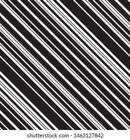 Oblique pattern with black streaks and outline. Geometric abstract background.Vector seamless pattern.