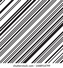  Oblique pattern with black and white streaks. Geometric abstract background. Ratio between white and black streaks is 62%:38%, that is 1.6 Fibonacci ratio (the golden number)
