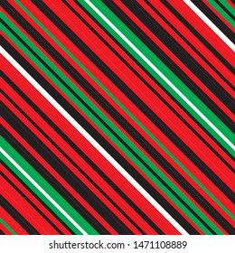 Oblique pattern with color streaks. Geometric abstract background.Vector seamless pattern.