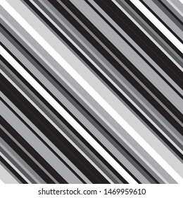 Oblique pattern with gray streaks. Geometric abstract background.Vector seamless pattern.