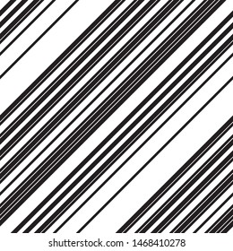 Oblique pattern with white lines and contour.Vector seamless pattern.