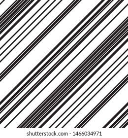 Oblique pattern with white streaks and outline. Geometric abstract background.Vector seamless pattern.