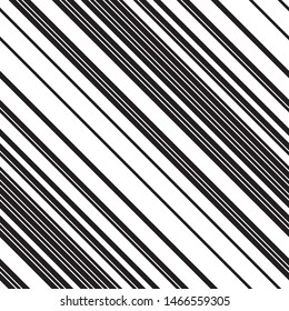 Oblique pattern with white streaks and outline. Geometric abstract background.Vector seamless pattern.