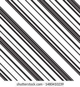 Oblique pattern with white streaks and outline. Geometric abstract background.Vector seamless pattern.