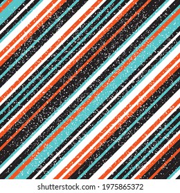 Oblique seamless pattern with color lines 6545. Seamless vector illustration eps 10.