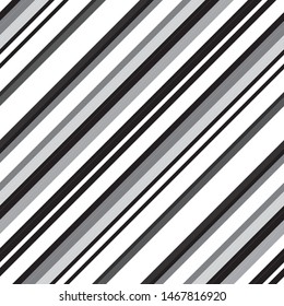 Oblique seamless pattern with gray lines.Vector seamless pattern.