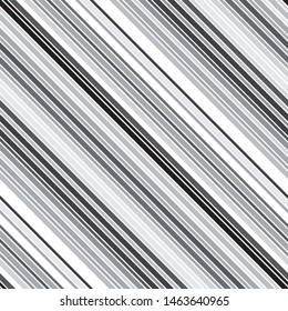 Oblique seamless pattern with gray streaks and outline. Geometric abstract background.Vector seamless pattern.