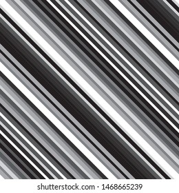 Oblique seamless pattern with gray streaks. Geometric abstract background.Vector seamless pattern.