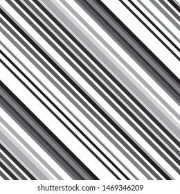 Oblique seamless pattern with gray streaks. Geometric abstract background.Vector seamless pattern.