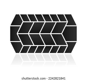 Schrägquadratisches Collage-Konzept, rechteckiges Collage-Mosaikgitter von Bildern einzeln auf Weiß