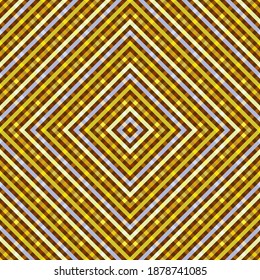Rayas oblicuas rhombus rejilla simple vector patrón transparente. Swatch de líneas superpuestas. Impresión de tela a cuadros. Coloridas líneas de enrejado en la cuadrícula de un interminable ornamento.