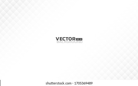Oblique white light across the center of the abstract white modern geometric texture background, Vector illustration