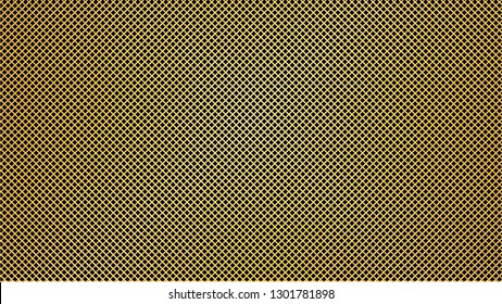 Oblique Yellow table grid on the White Blackground