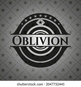 Oblivion black emblem. Vector Illustration. Detailed. 