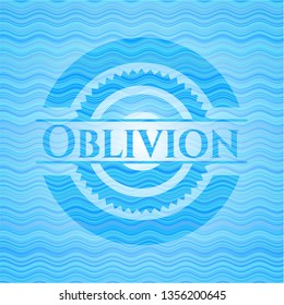Oblivion water representation emblem.