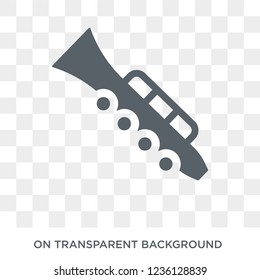 Oboe icon. Oboe design concept from Music collection. Simple element vector illustration on transparent background.