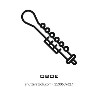 Oboe icon signs