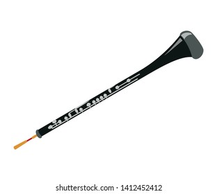 Oboe on the white background. Vector illustration.