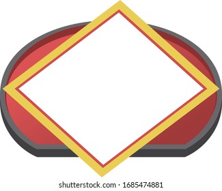 Obon,Japanese tableware plate,dish,tray,red, and paper