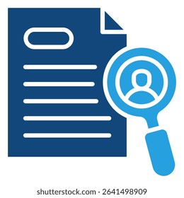 Observation Icon Element for Design
