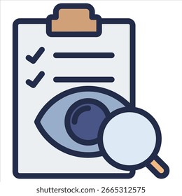 Beobachtungssymbolelement für Design