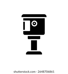 Pod de observação na coluna para vistas panorâmicas elevadas