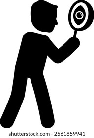 observation search find critical thinking seo research magnifying glass view 5475