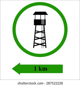 observation tower
