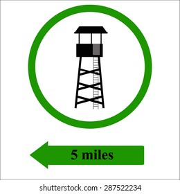 observation tower

