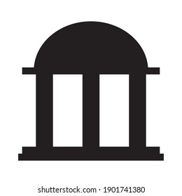 icono de construcción observacional sobre fondo blanco, estilo de silueta, ilustración vectorial