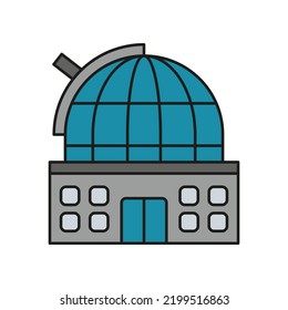 Beobachtungsfarbensymbol. Einfache Illustration von Farbelementen. Konservatorisches Konzept umrissen Symboldesign aus Cosmos Set. Kann für Web und mobile auf weißem Hintergrund verwendet werden