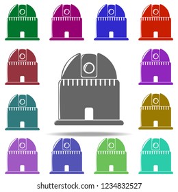 observatory icon. Elements of Space in multi color style icons. Simple icon for websites, web design, mobile app, info graphics