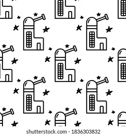 observatory icon. Glyph observatory icon for website design and mobile, app development, print. observatory icon from filled space collection isolated on white background
