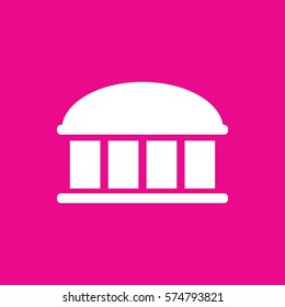 observatory icon illustration isolated vector sign symbol