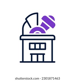 Sternwarte Symbol für Ihr Website-Design, Logo, App, UI.